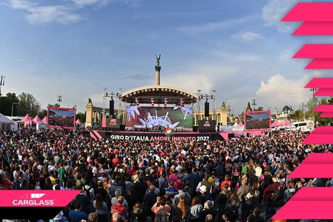 Copertina giro d'italia Carglass